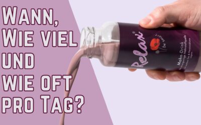 Wann, wie viel und wie oft kann man Relax trinken?