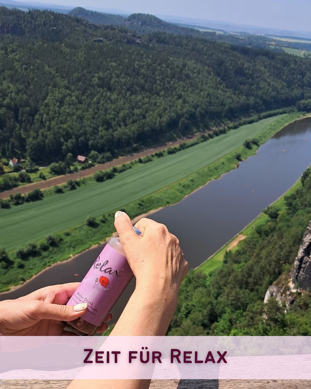 Relax Mohn-Drink, die einzigartige Nährstoffquelle mit Ashwagandha und Passionsblume, mit Süßungsmitteln & ohne Zuckerzusatz / vegan (Foto)
